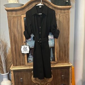 Ann Taylor Black Long Sleeve Dress